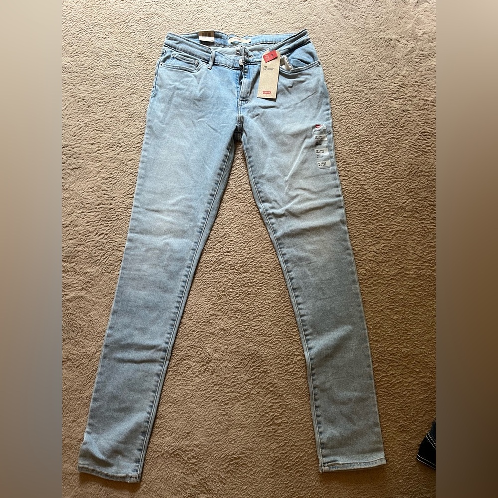 Levi's Blue Skinny Jeans Classic Style